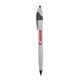 White pen with colorful trim