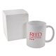 11 oz White Coffee Mug in a Gift Box