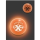 Color Glow Bouncen Blink Lighted Ball with Two White LEDs