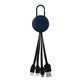 Colorful Clip 3 In 1 Charging Cable