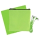 Colorful rPET Ear Bud Cloth Set
