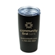 COLUMBIA 20 oz Powder Coated Double Wall Insulated Stainless Steel Tumbler