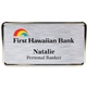 Columbus Metal Name Badge (standard 3 x 1-5/8)