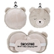 Comfort Pals(TM) Bear 2- in -1 Pillow Sleep Mask