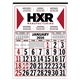 Commercial 12- Sheet Calendar