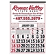 commercial 12- sheet calendar