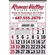 commercial 12- sheet calendar