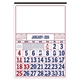 commercial 12- sheet calendar
