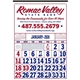 commercial 12- sheet calendar