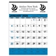 Commercial Contractor Calendar Blue Black 2026