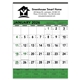 Commercial Contractor Calendar Green Black 2026