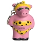 Cool Beach Pig Squeezie Keyring - Stress reliever