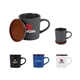 Copenhagen 16 oz Ceramic Mug w / Wood Lid