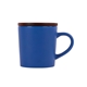 Copenhagen 16 oz Ceramic Mug w / Wood Lid