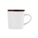 Copenhagen 16 oz Ceramic Mug w / Wood Lid