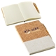 Cork Linen Journal with Eco Pen