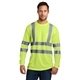 CornerStone ANSI Class 3 Long Sleeve Snag - Resistant Reflective T - Shirt - COLORS