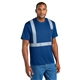 CornerStone(R) Enhanced Visibility Segmented Tape Tee