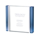 Cosenza III Blue Aluminum Edged Rectangle