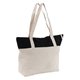cotton canvas everyday tote bag