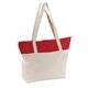 cotton canvas everyday tote bag