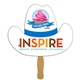 Cowboy Hat Fast Hand Fan (1 Side) - Paper Products
