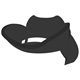 Cowboy Hat Visor