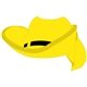 Cowboy Hat Visor