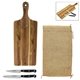 CraftKitchen(TM) Rectangle Board Knives Gift Set