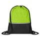 Crosshatch Heather Drawstring Backpack