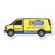 Customizable 1.625x3.812 Van Magnet