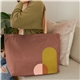 Daily Grind Super Size - Colored Canvas With Leather Handles
