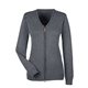 Devon Jones Ladies Manchester Fully - Fashioned Full - Zip Cardigan Sweater