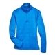 Devon Jones Ladies Newbury Mlange Fleece Quarter - Zip