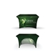 DisplaySplash 4 rPET Stretch Open Back Table Cover