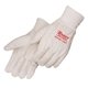 double palm canvas gloves with natural wrist