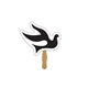Dove Auction Hand Fan Full Color - Paper Products