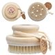 Dry Body Brush With Boar Bristle