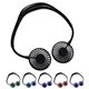 Dual Breeze Hands - Free Neck Fan with Mood Light