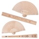 Dynasty Wood Hand Fan
