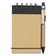 eco - inspired spiral jotter pen