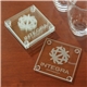 Economy Glass Coaster Set