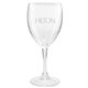 Elegant Nuance Etched Goblet