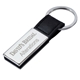 Elegant Strap Keytag With Chrome Finish