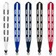 Evolution34 - 3/4 Polyester Welded Lanyard with Trapezoid and Plastic O - Ring