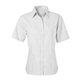 FeatherLite(R) Ladies Short Sleeve Oxford Shirt - WHITE