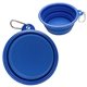 Feed N Go Collapsible Pet Water / Food Bowl with Carabiner