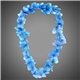 Festive Blue Flower Lei Set