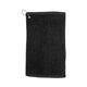 Fingertip Towel With Grommet Dark Colors