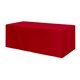 Fitted Poly / Cotton 4- sided Table Cover - fits 8 standard table